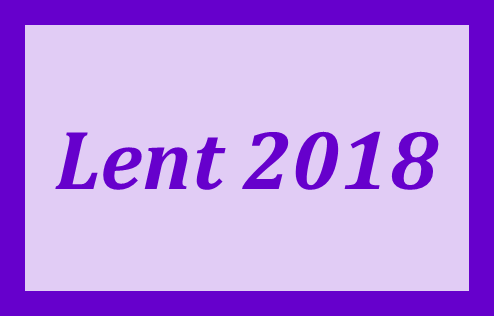 Lent 2018